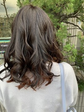 ヘア イノウエ HAIR INOUE オフィスでもOK!チラ見えインナーカラー