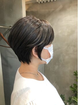 ソイルバイロミー(soil by ROMMY) 【首が細くみえる☆】細見えショート/横浜髪質改善