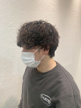 ブレス 芦屋店(brace) スパイラルパーマ×マッシュスタイル