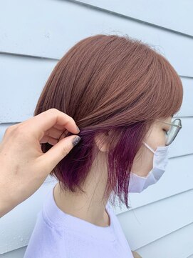 アプシー 三木店(Apsee) ボブ×イヤリングカラー