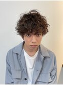 波巻きパーマ/スパイラルパーマ/波打ちパーマ/絶壁解消/マッシュ