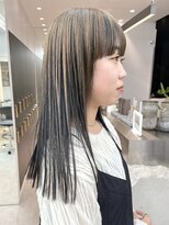 ロンドシエル 横浜(Lond ciel)&nbsp;アンブレラカラー/インナーカラー/グレーベージュ/横浜