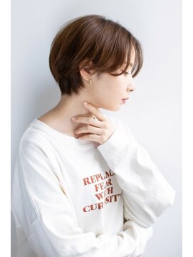 テラス 寝屋川(Terrace) 小顔カット前髪なしマッシュショート20代30代40代50代