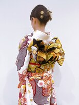 ジラ ヘアアンドメイク(girra HAIR&MAKE) 成人式ヘアセット着付け