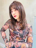 シェリ(CHE’RI) 銀座 Cheri 透明感ベージュ×艶髪くびれレイヤースタイル