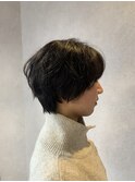 パーマ風ショートスタイル♪
