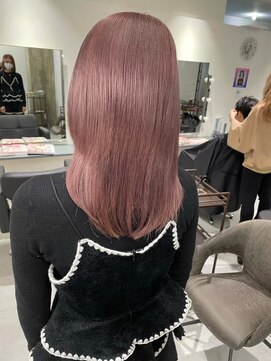 キング 枚方店(K!ng) 【髪質改善/枚方】ピンクベージュ