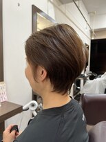 ヘアーアンドメイク ビス(HAIR&MAKE bis) ショートカット/ひし形/ショートボブ/30代/40代/50代【松苗学】