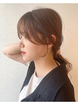 顔周りカット/韓国風ヘア/MARINA