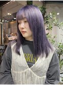 色落ちまで綺麗なラベンダーカラー♪【唐木彩華】