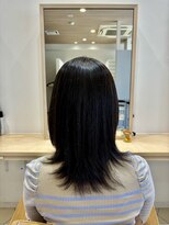 キュウ トゴシコウエン(CUE TOGOSHI-KOEN)&nbsp;レイヤーカット/イルミナカラー/髪質改善