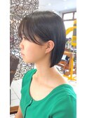 10代20代30代小顔切りっぱなしタッセルボブ