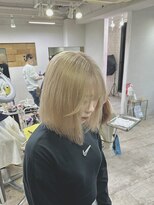 プライズ 成増店(prize)&nbsp;ミルクティーベージュダブルカラーハイトーン成増