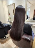 【パーソナルカラー診断×チェリーブラウン】髪質改善