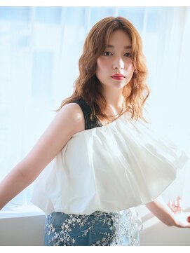 リトルネネ 池袋西口(little nene) ミディアムくせ毛風パーマ