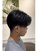 韓国風ショートセンターパート