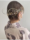 タイトヘア　トレンドアレンジ　卒業式ヘア【maiko】