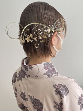 ゼスト ジグ(ZEST ZIGU) タイトヘア　トレンドアレンジ　卒業式ヘア【maiko】