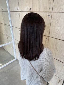 アドラーブル 万代店 (adorable) 大人可愛いワンカールチョコレートカラーブリーチなし