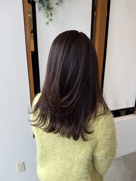 サラビューティーサイト 志免店(SARA Beauty Sight) 【志免】イノアカラーでつくる透明感グレージュカラー