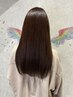 ［超オススメ］カット＆ダメージレスプレミアムカラー＆ケアプロ超音波4Step