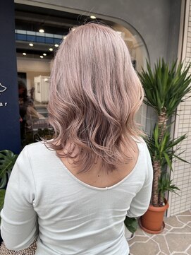 ドッグスター(dog star) ホワイトベージュケアブリーチ大人ハイトーン 登戸/向ヶ丘遊園