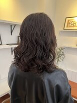 パール(PearL) 【PearL】顔まわりパーマ/コテ巻き風パーマ/ミディアムパーマ