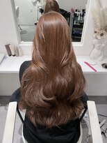 フィーリア 心斎橋堀江店(philia)&nbsp;ハニーブラウンで韓国ロング