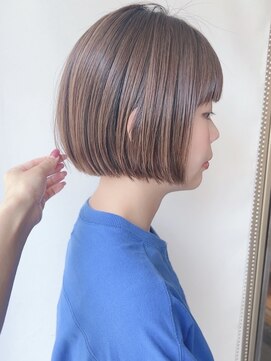 モリオフロムロンドン 原宿本店(morio from London) 【morio原宿】ボブカット 丸みボブ 前髪あり