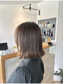 切りっぱなしボブ