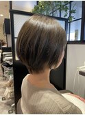 大人ショートボブ