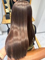 ユニ バイ マグ 長野店(Uni.by Mag)&nbsp;美髪♪髪質改善カラー大人可愛い艶髪ベージュ