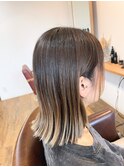 ルーツカラー　毛先カラー　グラデーションカラー