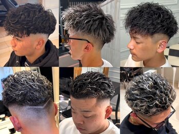Men's ARS 【メンズ アルス】 メンズパーマ/フェード/バーバーの写真/トレンドを自在に操る人気のMen's ARSパーマ。自然な動きと立体感を生み出し、朝のスタイリングも簡単に◎