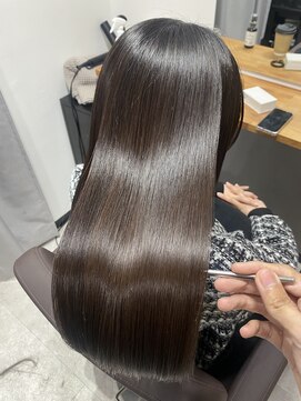 ライア 吉祥寺南口店(laia) ダークブラウン×laia髪質改善【髪質改善 laia 吉祥寺 美容室】
