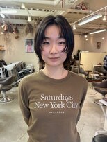 ヒカリス 東三国(HIKARIS)&nbsp;前髪なし/レイヤーボブ/ボブパーマ/ショートパーマ/姫カット