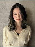 【長めバング×ふわふわミディアム】高橋
