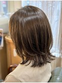 外ハネレイヤーボブ