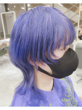 デイズ(days) ネイビーブルカラー/メンズウルフ/ダブルカラー