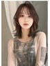 <大人のナチュラルハイライト>カラーカットケアブリーチ+内部補修 ¥17,800