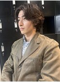 メンズボブ/ニュアンスパーマ/今井咲良