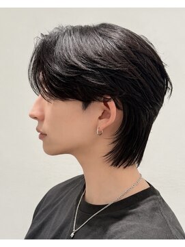 ベル 新宿(Belle) 曲がる縮毛矯正韓国風ナチュラルマッシュカルマヘア毛流れパーマ