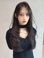 ロンドシトリン 四条烏丸(Lond citrine) 【五島巨幹】ハッシュカット/ワンホンレイヤー/グレージュ/前髪
