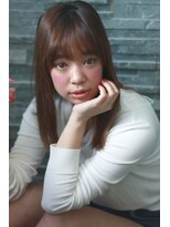 フェリシータ 緑地公園店(felicita) サラ艶潤いシルク髪☆シースルーバングストレートミディ