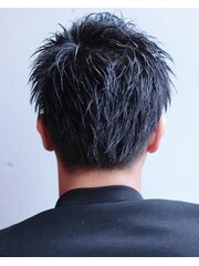 【IRIE HAIR赤坂】ワイルドツーブロック×ショート