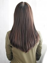 ナル 白山神社参道通り店(nalu)&nbsp;透けバングのワンカールロング