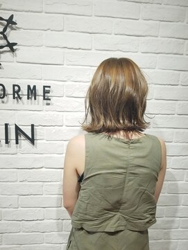 ヘア スパ ビューティー エールフォルム(HAIR SPA BEAUTY YELLFORME) エドル　ハイトーンアッシュ