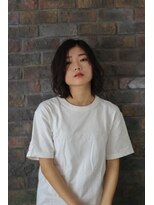 ブロッサム 若葉店(Blossom)&nbsp;アッシュミディアムスタイル