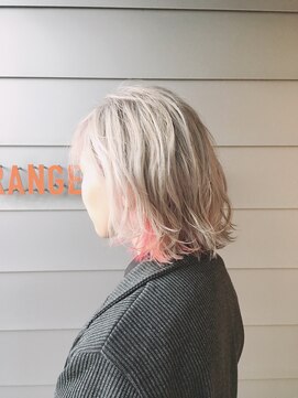 オレンジ カウンティ(ORANGE COUNTY) ホワイトピンクカラー