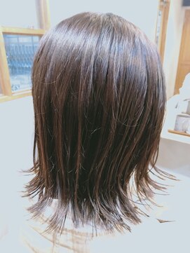 エーレヘアー(ehre hair) 【ehre hair】パープルガーネット外ハネボブ